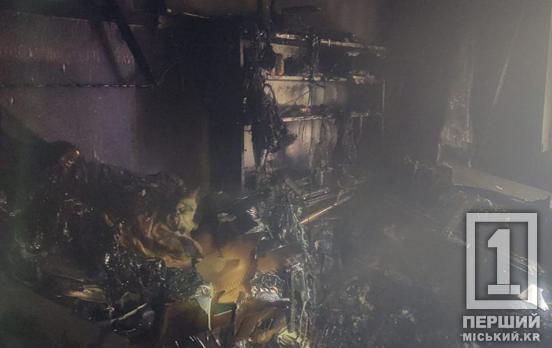 Тривогу викликав сильний дим: у Тернівському районі Кривого Рогу через пожежу постраждав чоловік