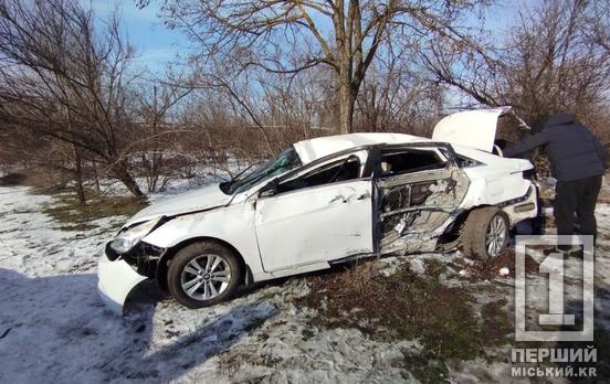 Зім’яло фактично все: біля таксопарку Hyundai зніс електроопору