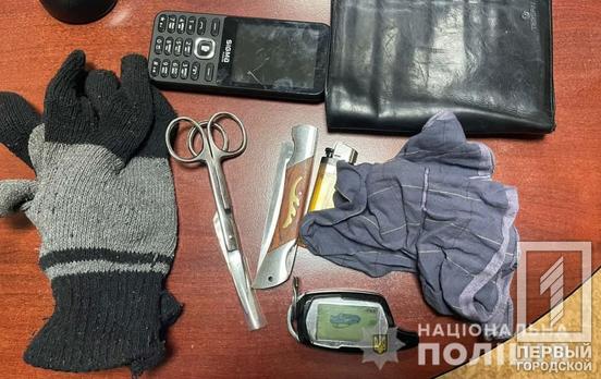 У Кривому Розі поліцейські затримали 56-річного іноземця за крадіжку грошей з автівки