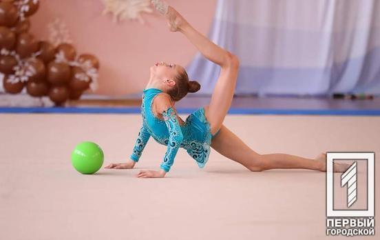 Юна гімнастка з Кривого Рогу посіла перше місце на чемпіонаті з художньої гімнастики