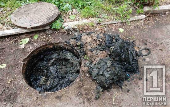 Криворіжців наполегливо просять використовувати каналізацію за призначенням