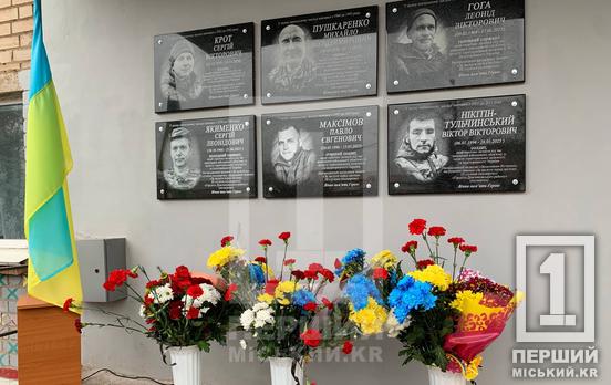 Пам'ять про них житиме у серці кожного з нас: у Кривому Розі відкрили меморіали на честь Сергія Якименка та Віктора Нікітіна-Тульчинського