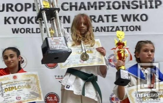 Криворізькі каратисти з клубу «Торнадо» стали призерами Чемпіонату Європи