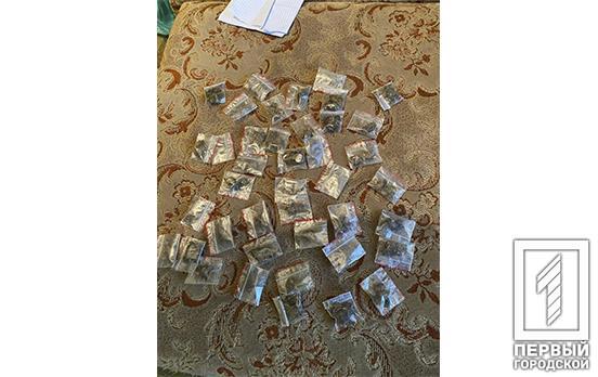 Метамфетамін та канабіс: у різних районах Кривого Рогу затримали молодиків із наркотиками