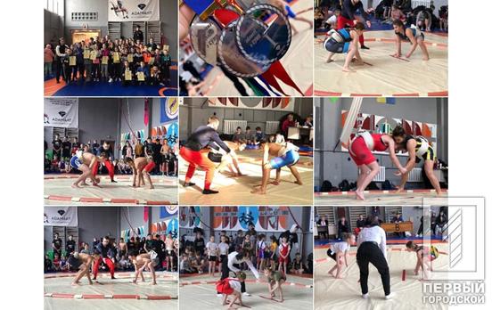 44 медали завоевали спортсмены из Кривого Рога на Чемпионате области по сумо
