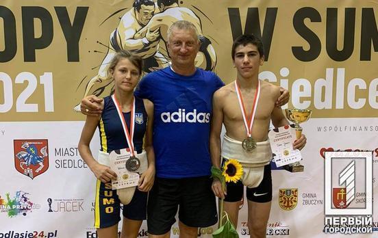 Борцы из Кривого Рога заняли призовые места на Чемпионате Европы по сумо