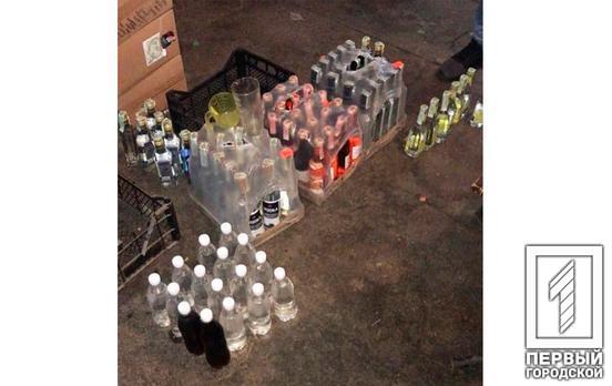 Изъяли более 200 бутылок спиртного: в Кривом Роге полиция пресекла незаконную продажу и производство алкоголя