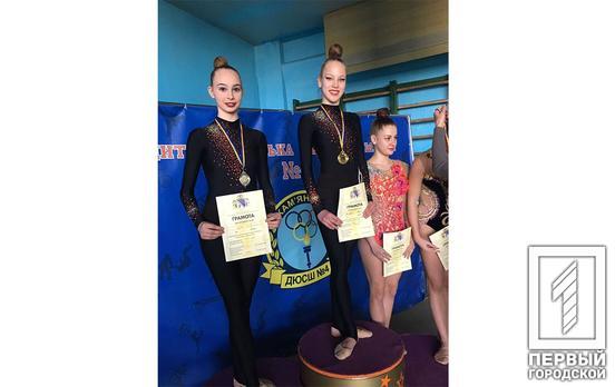 Художественные гимнастки из Кривого Рога стали призёрами областных соревнований