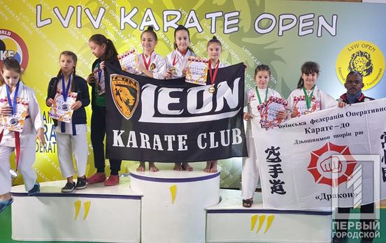 Каратисты из Кривого Рога стали призёрами Международного турнира во Львове