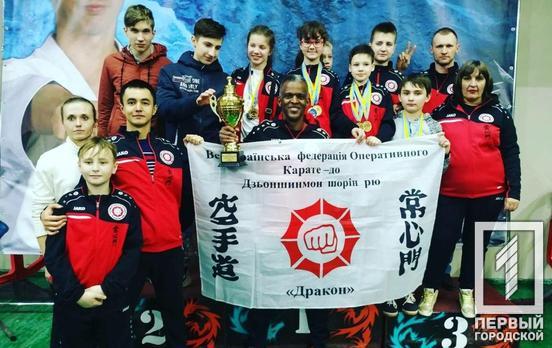 Команда из Кривого Рога заняла второе место на Всеукраинском турнире по карате Kasuya Cup