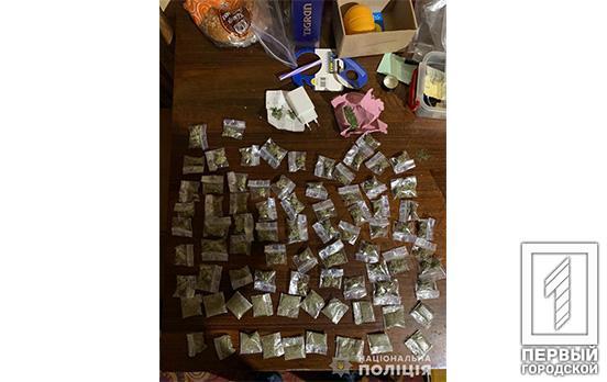 80 доз: в квартире у молодого человека полицейские Кривого Рога нашли наркотики