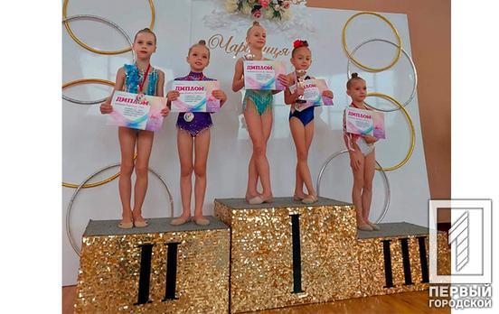 Спортсменки из Кривого Рога заняли призовые места на соревнованиях по художественной гимнастике