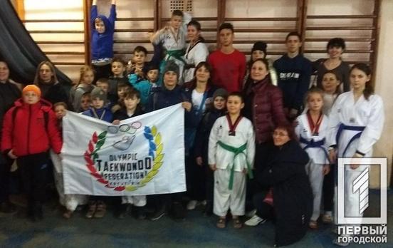 Спортсмены из Кривого Рога привезли медали с областного чемпионата по тхэквондо
