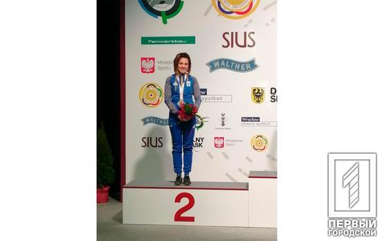 Виктория Рыбовалова завоевала ещё две серебряные медали Чемпионата Европы по стрельбе