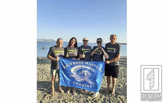 Команда пловцов «Кривбасс Мастерс» завоевала медали на турнире Oceanman в Турции