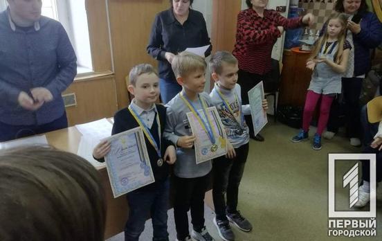 Восьмилетний шахматист из Кривого Рога стал бронзовым призёром областного чемпионата