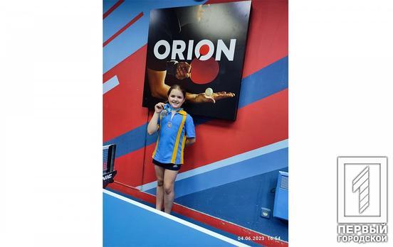 Спортсменка из Кривого Рога завоевала серебро турнира по настольному теннису в столице
