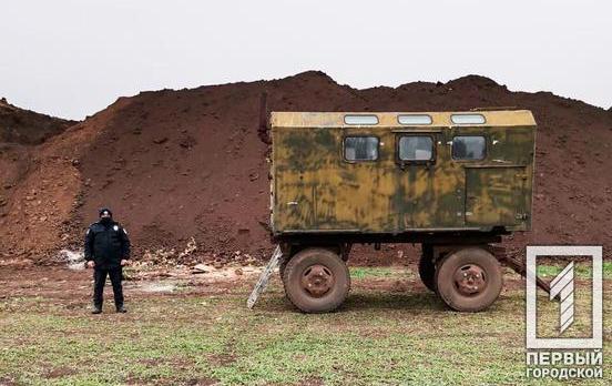 В Кривом Роге в рамках расследования раскопок кургана «чёрными археологами» провели обыски