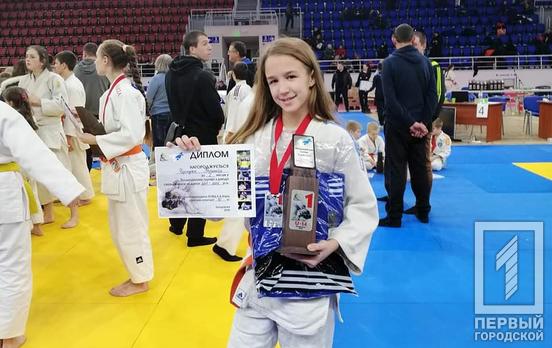Дзюдоистка из Кривого Рога завоевала золотую медаль на Чемпионате Украины