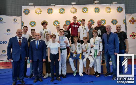 Команда из Кривого Рога собрала полный комплект наград на Чемпионате Украины по рукопашному бою