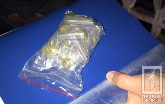 26 пакетиков с марихуаной: в Кривом Роге задержали парня с наркотиками