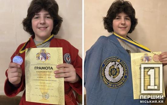 Новая медаль в копилке города: криворожский самбист Александр Пушкин стал призером чемпионата области