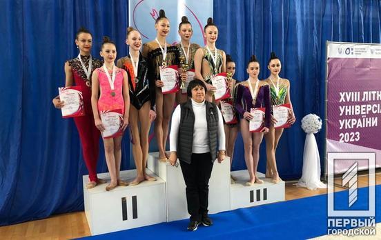 П’ять нагород Всеукраїнського турніру з художньої гімнастики отримали криворізькі спортсменки