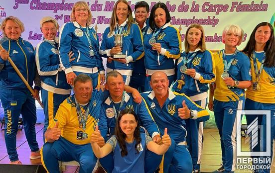 Збірна України стала віце-чемпіоном світу на змаганнях з карпфішингу серед жінок: у  команді були дві криворіжанки