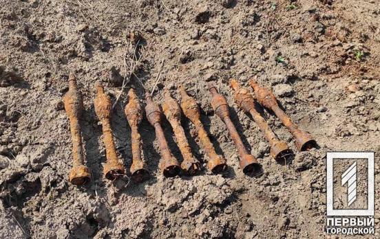 Неподалік від Кривого Рогу виявили застарілі боєприпаси від німецького гранатомета
