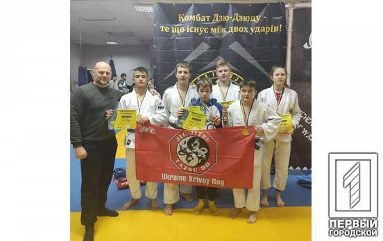 Спортсмени Кривого Рогу завоювали першість на чемпіонаті області з комбат джиу-джитсу
