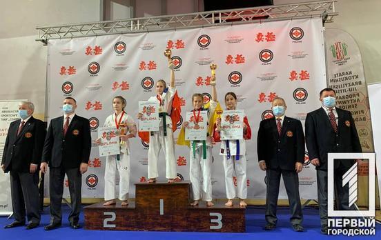 Криворожские спортсмены получили призовые места на Чемпионате Европы по карате