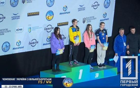 Спортсменки Кривого Рогу завоювали призові місця на Чемпіонаті України з вільної боротьби