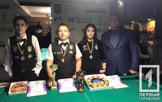 Бильярдисты из Кривого Рога заняли призовые места на Кубке Украины