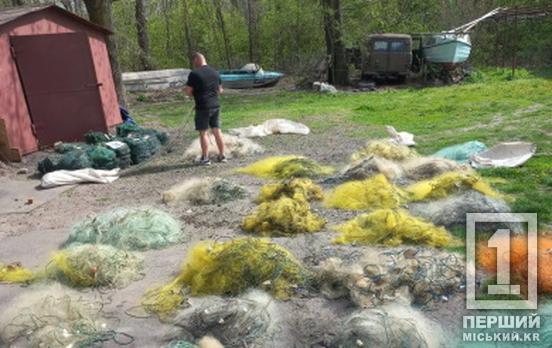 26 браконьерских сеток и более 140 раколовок изъял рыбпатруль из Карачуновского водохранилища во время рейда
