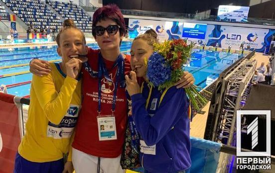 Спортсменка з Кривого Рогу здобула бронзову медаль на Чемпіонаті Європи з плавання серед юніорів