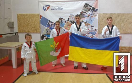Вихованці спортивної школи Кривого Рогу здобули нагороди на міжнародних змаганнях з тхеквондо
