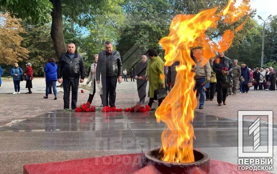 В Долгинцевском районе Кривого Рога почтили память партизан, погибших во время Второй мировой войны