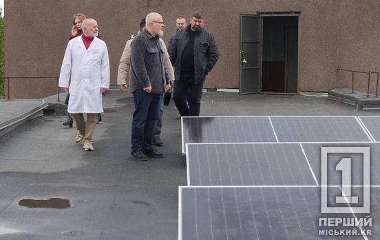 В Кривом Роге идет масштабная комплексная реконструкция медицинских учреждений: в одной из больниц открыто обновленное реабилитационное отделение и установлена ​​современная солнечная электростанция