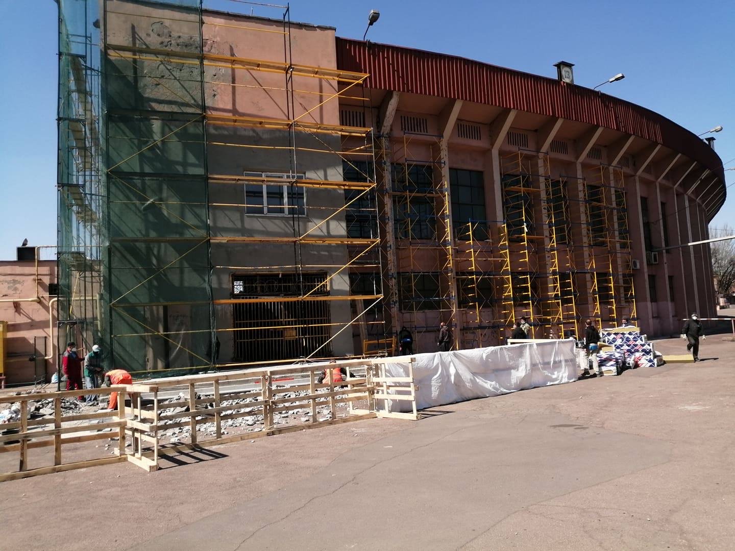 В Кривом Роге стартовала реконструкция стадиона «Металлург»