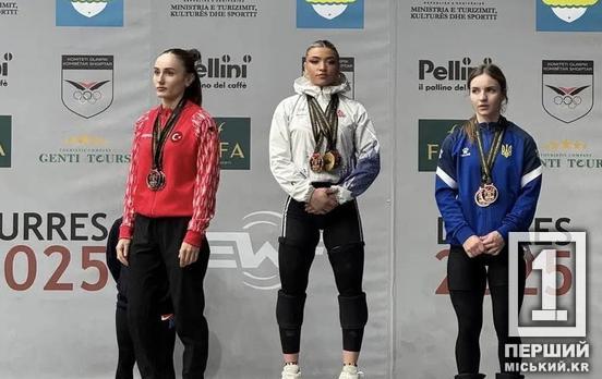 «Железный» характер и целеустремленность: тяжелоатлеты из Кривого Рога отличились на ЧЕ в Албании