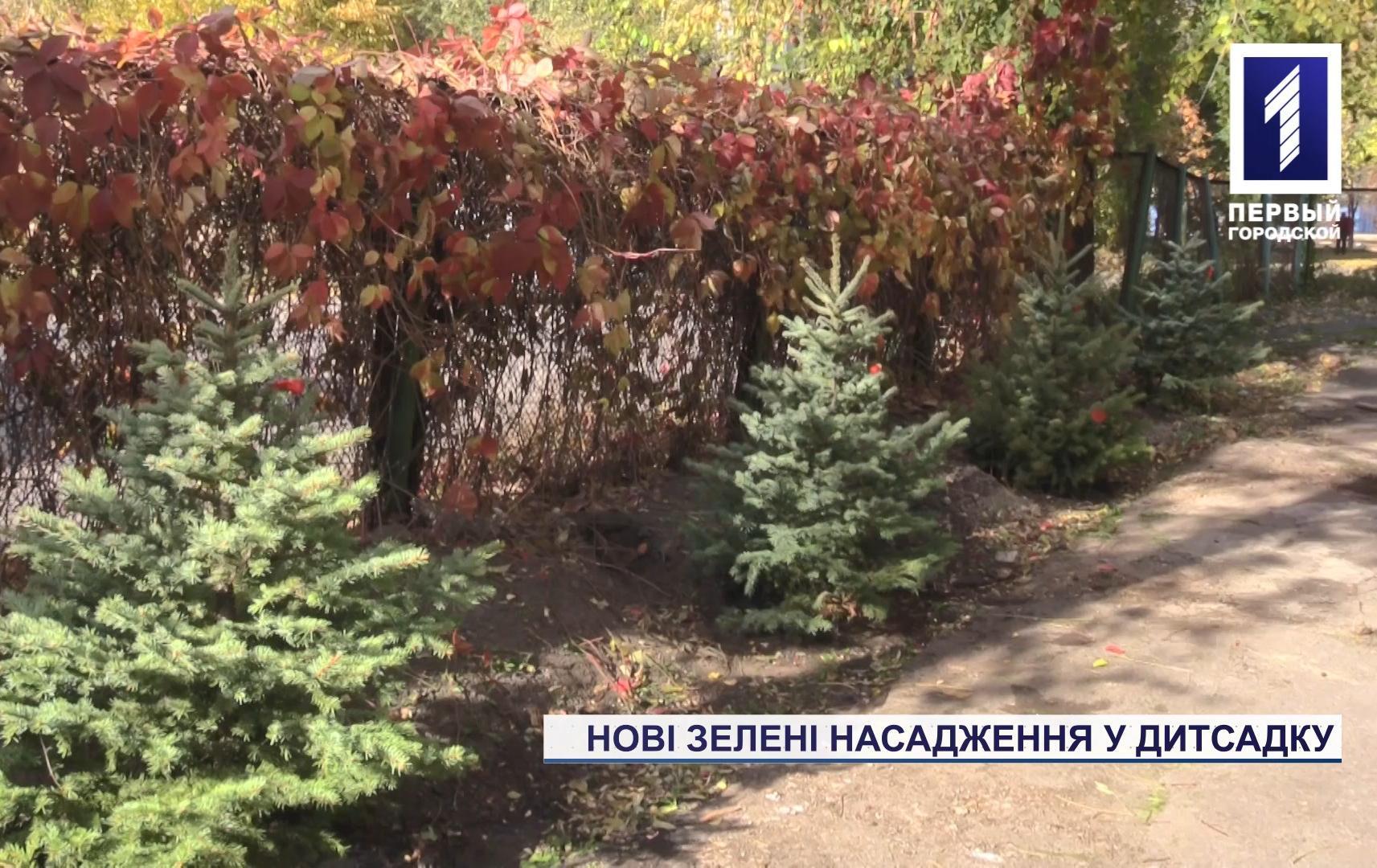 Нові зелені насадження у дитсадку №82
