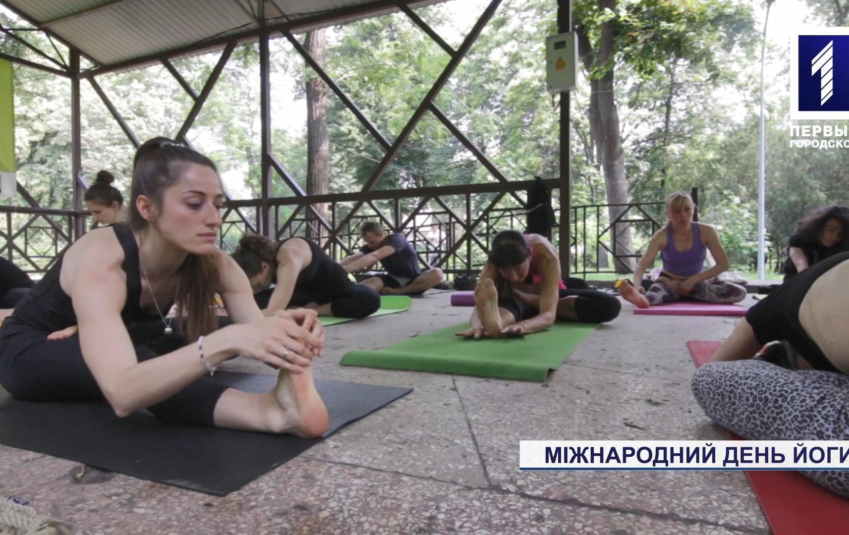В Кривом Роге отметили Международный день йоги