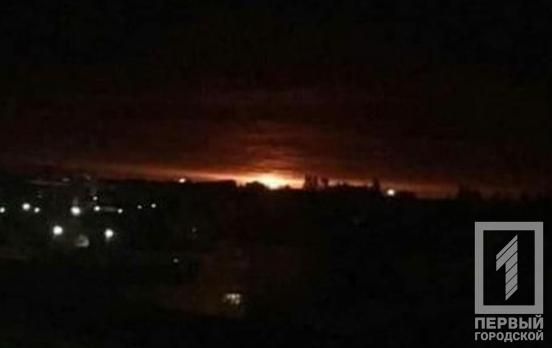 В ніч на 2 квітня на околицях Кривого Рогу лунали вибухи