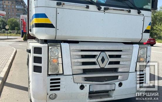 Вирішив сісти у вантажівку п’яним: у Кривому Розі зловили керманича Renault