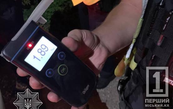 Матиме не лише похмілля, а й адмінпротокол: Кривому Розі зупинили водія  під мухою