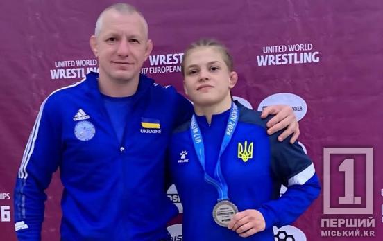 Серебро чемпионата Европы: криворожская борчиха Мария Полторак стала призеркой соревнований в Болгарии