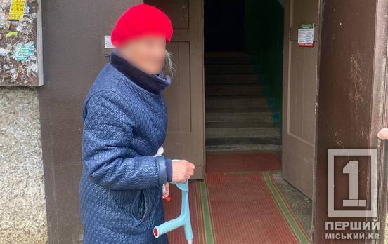 Помогли добраться домой: криворожские полицейские спасли растерявшуюся пенсионерку