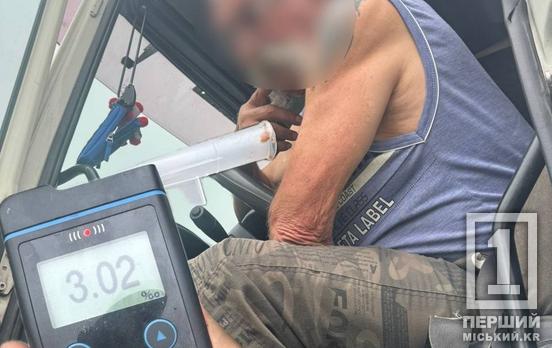 Пытался «торговаться» с полицией: в Днепропетровской области остановили пьяного дальнобойщика