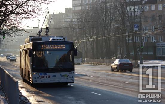 Касается дневных часов: 6 марта троллейбусы в Терновском районе Кривого Рога будут курсировать иначе