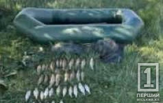 Багатий улов та ще більші збитки: поблизу Грузької Григорівки рибратруль викрив чорного рибалку